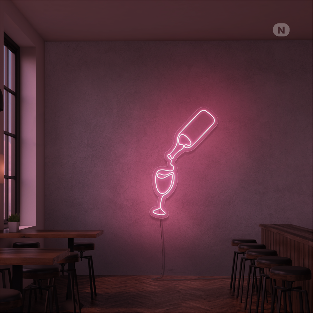 Neonskilt  Vinelsker