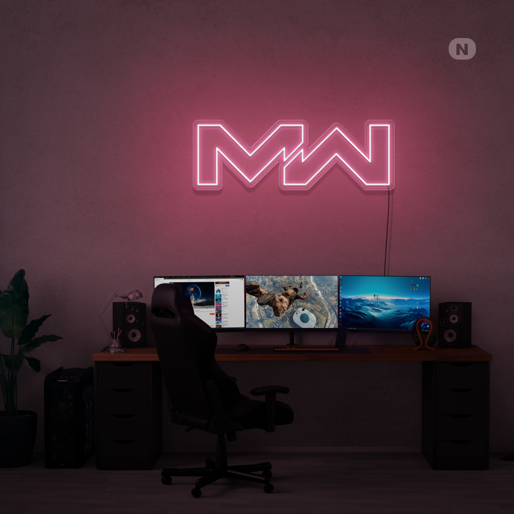 Neonskilt MW