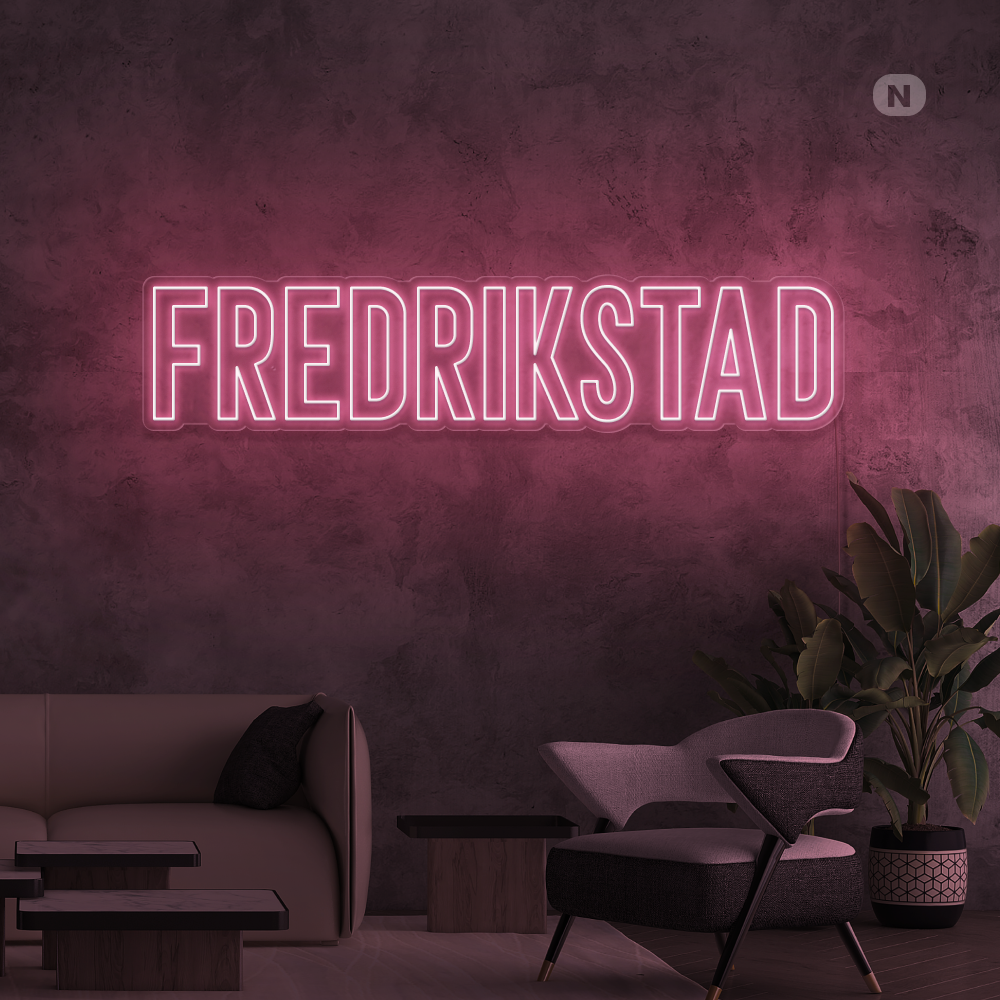 Neonskilt Fredrikstad