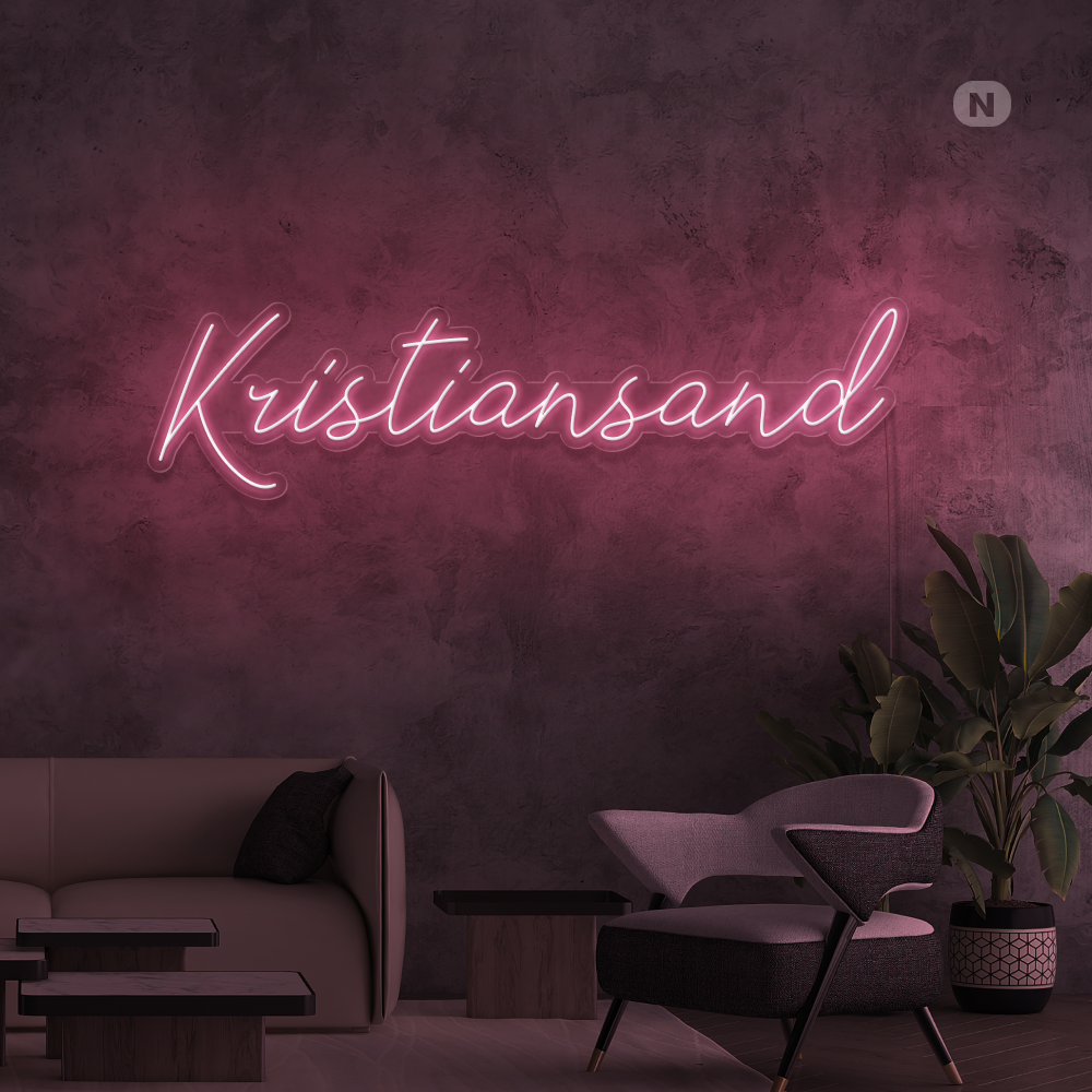 Neonskilt Kristiansand