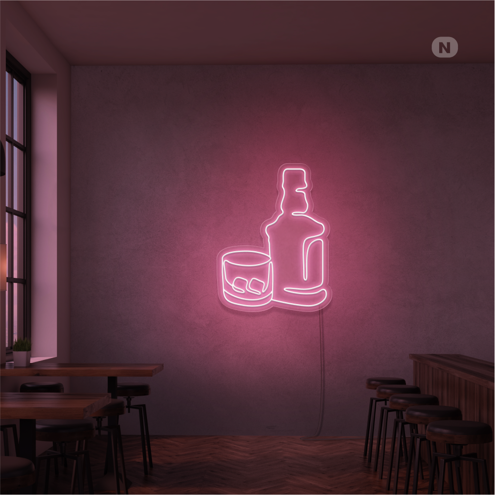 Neonskilt Whisky