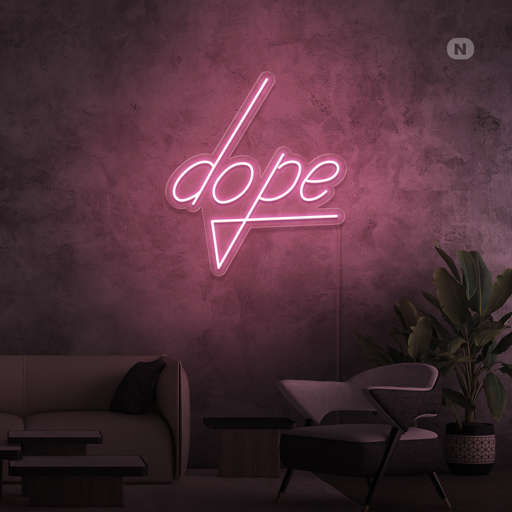 Neonskilt Dope