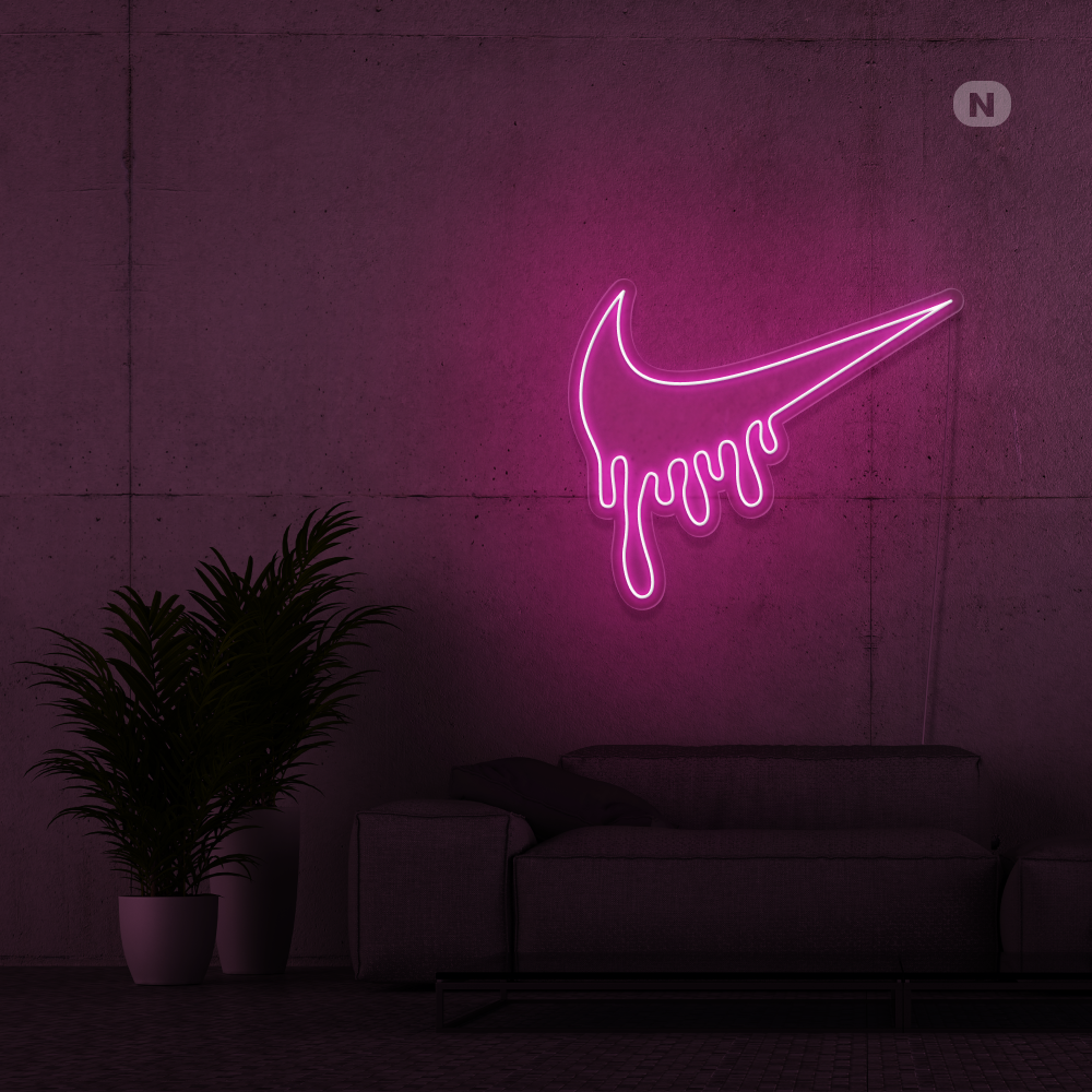 Neonskilt Nike Drip