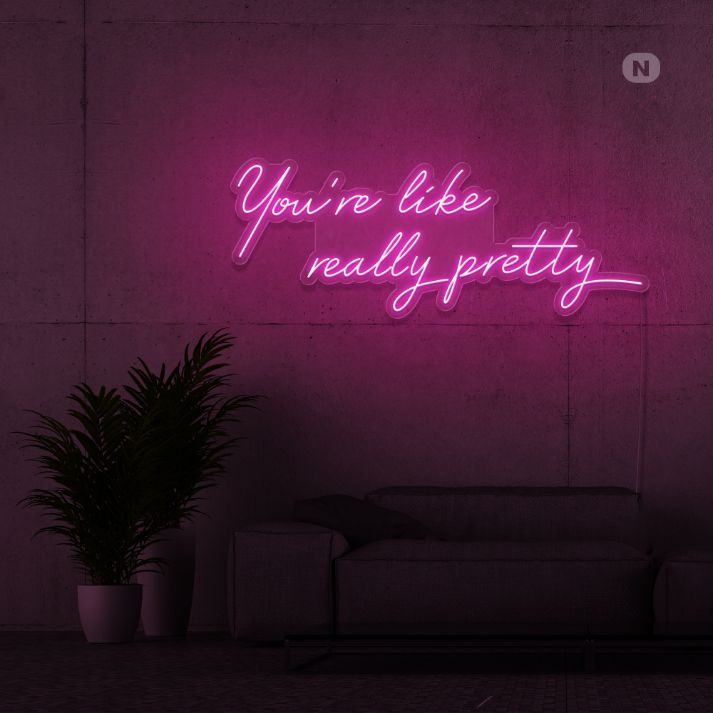 Neonskilt Life Quote