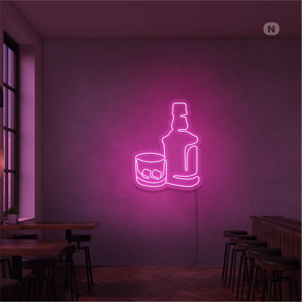 Neonskilt Whisky
