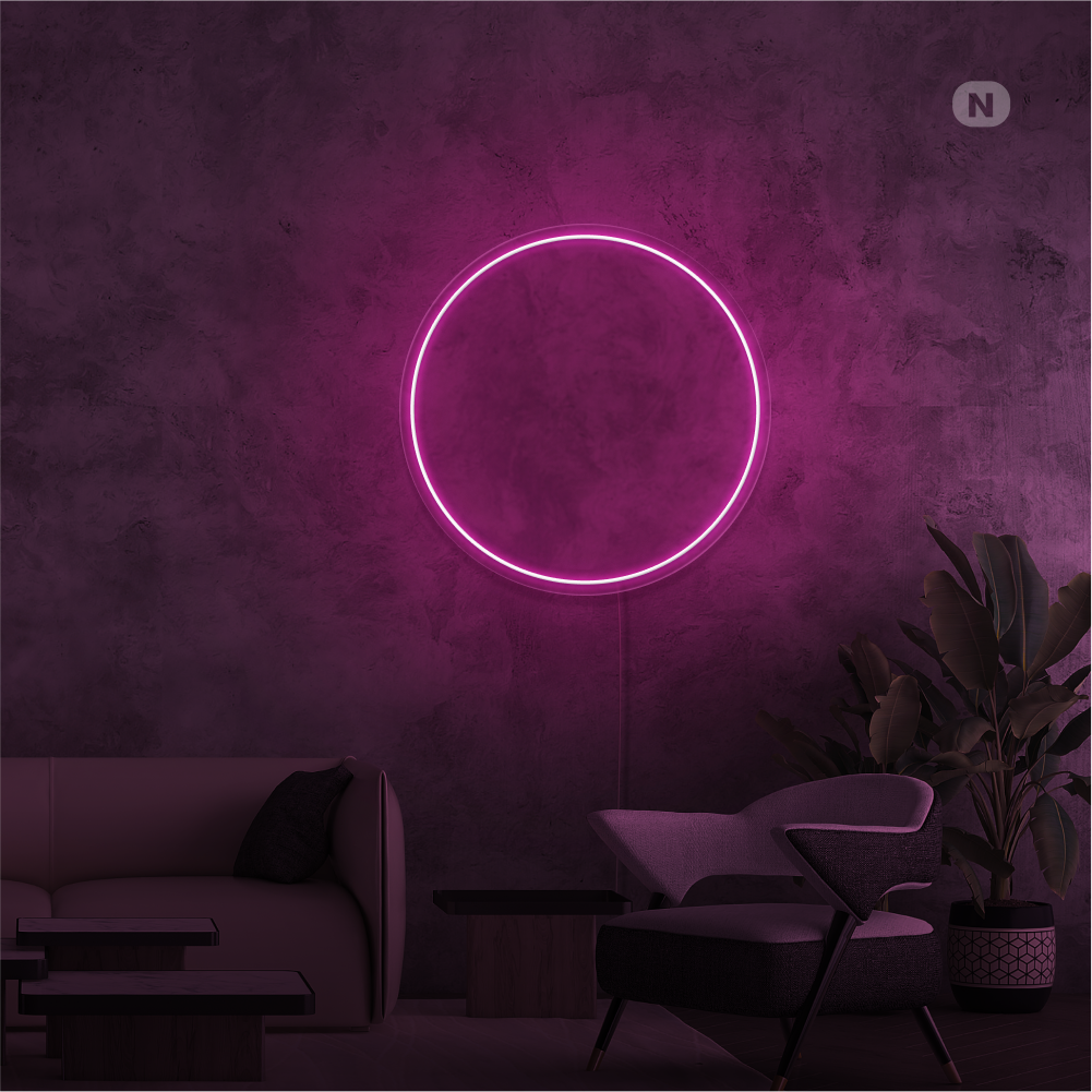 Neonskilt ZEN Circle