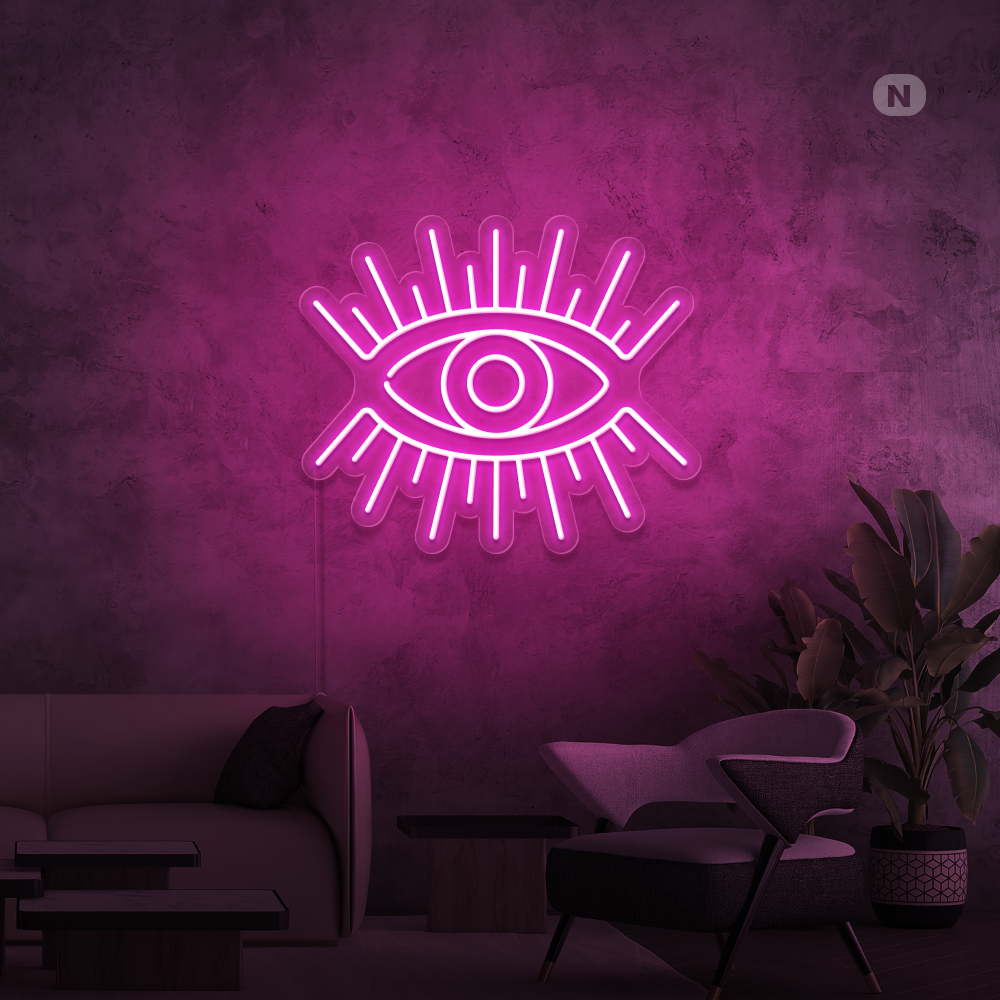 Neonskilt Kunstnerisk øye