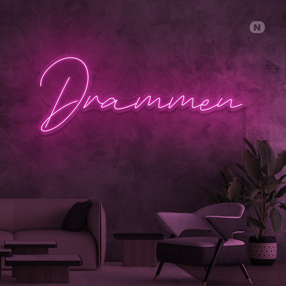 Neonskilt Drammen