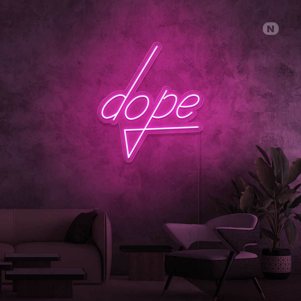 Neonskilt Dope