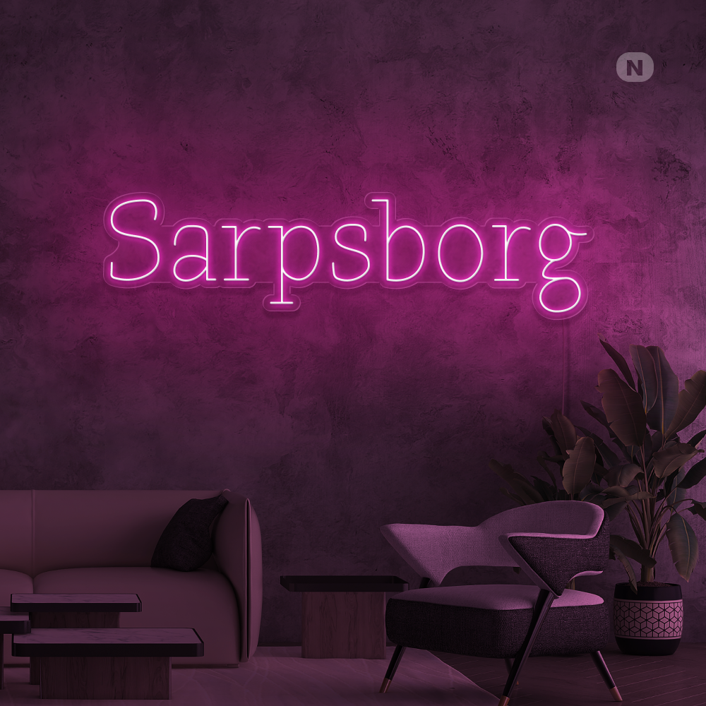 Neonskilt Sarpsborg