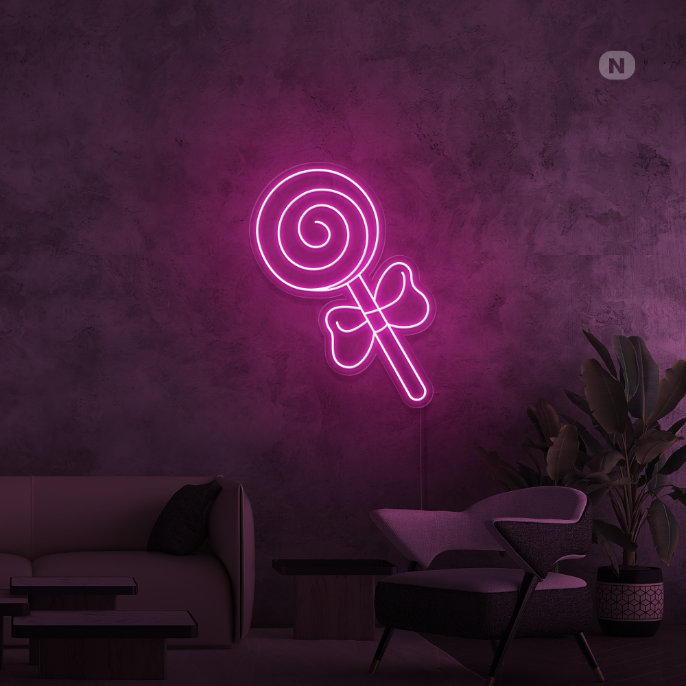 Neonskilt Lollipop
