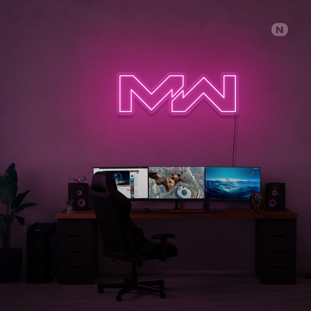 Neonskilt MW