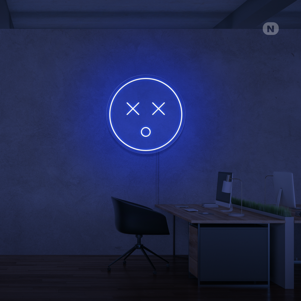 Neonskilt Emoji