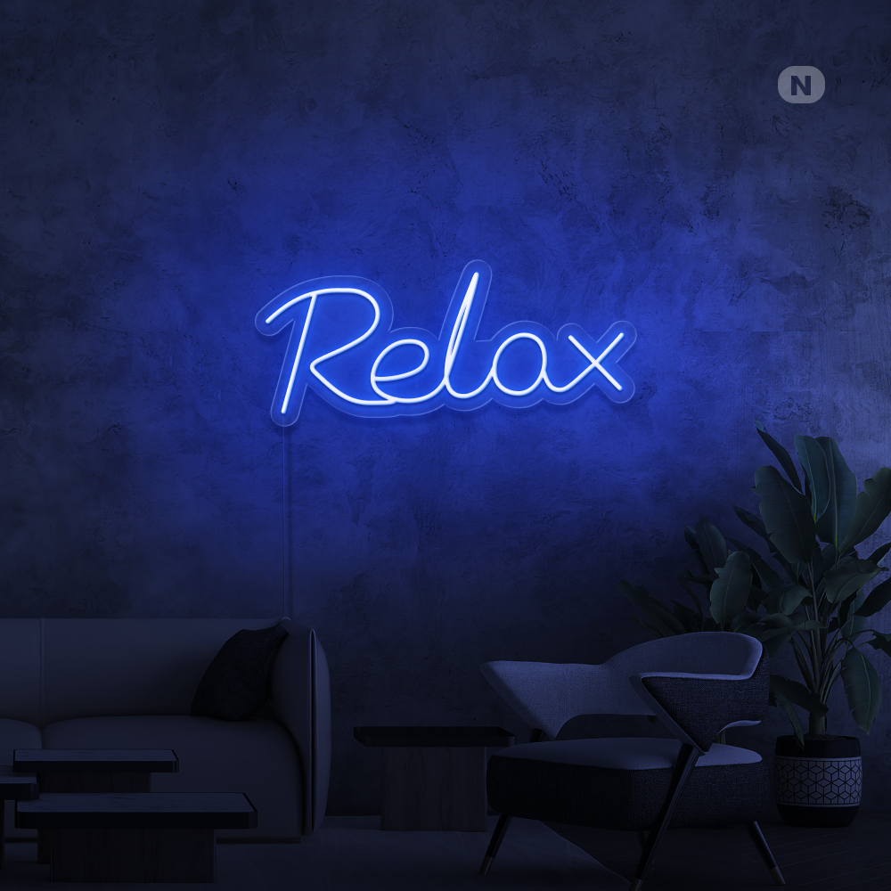 Neonskilt Relax