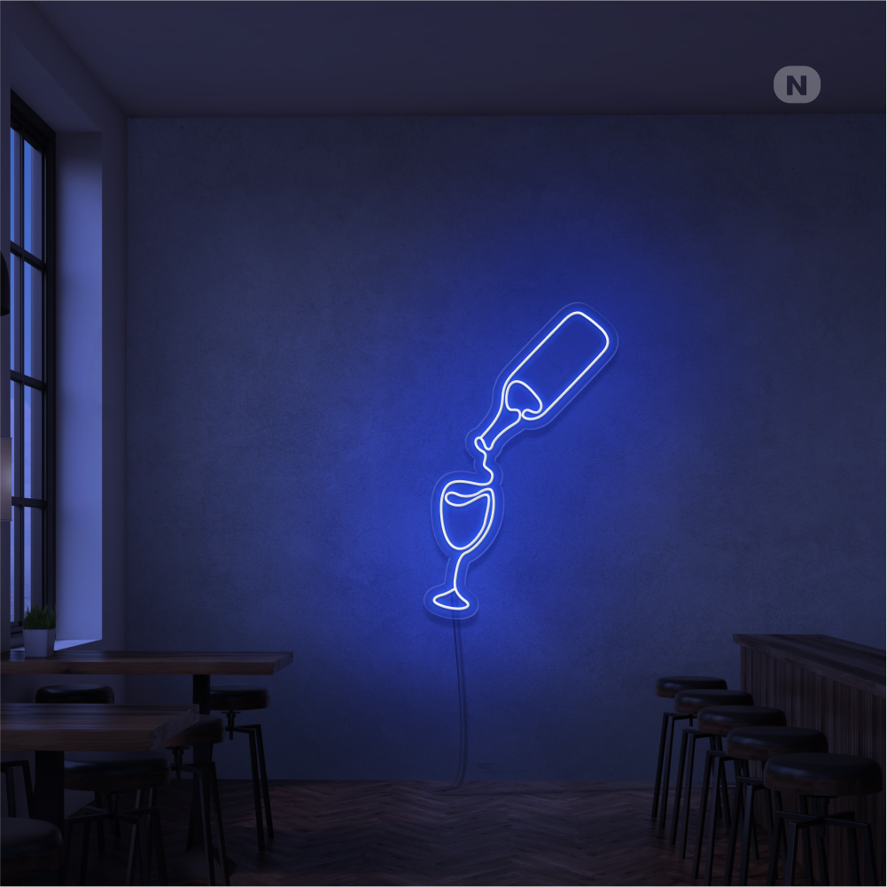 Neonskilt  Vinelsker