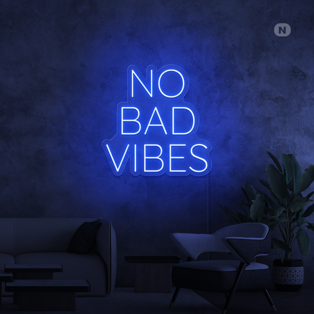 Neonskilt No Bad Vibes