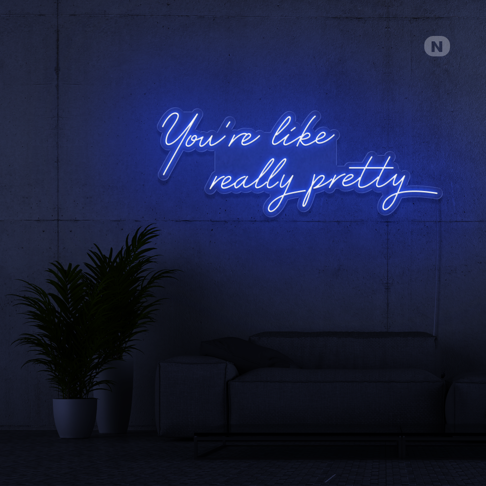 Neonskilt Life Quote