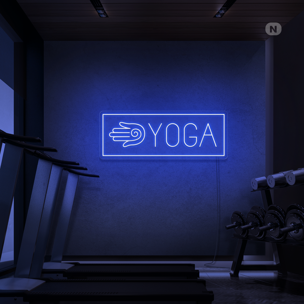 Neonskilt Yoga