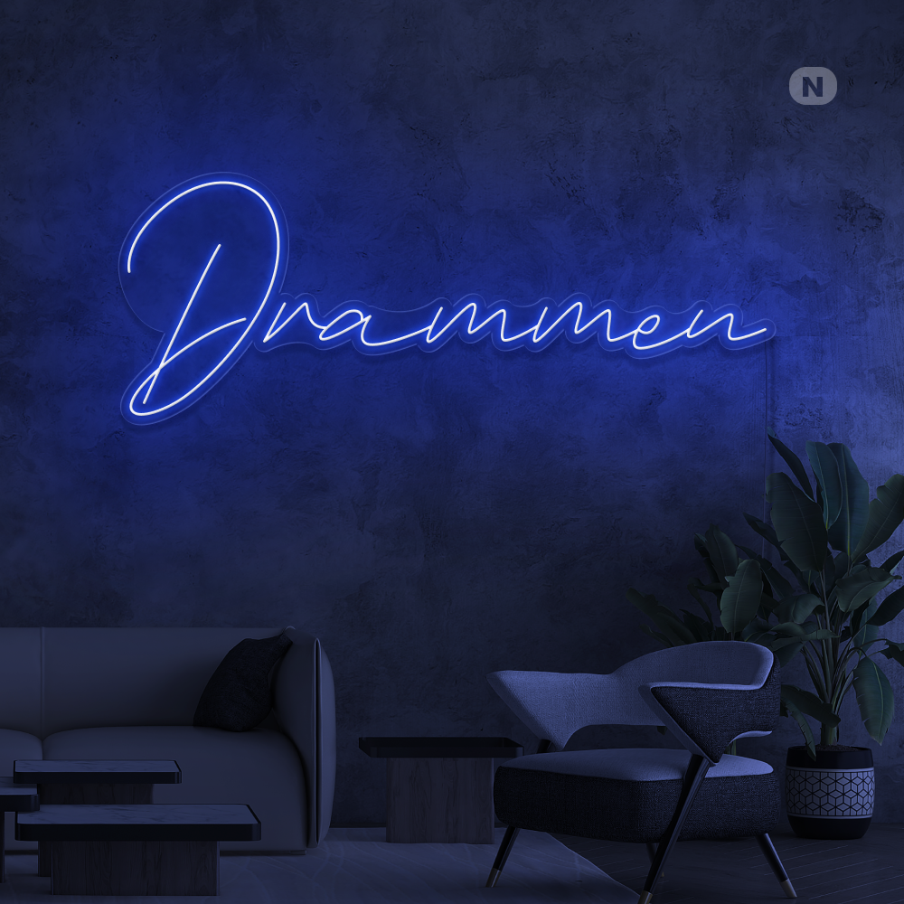 Neonskilt Drammen