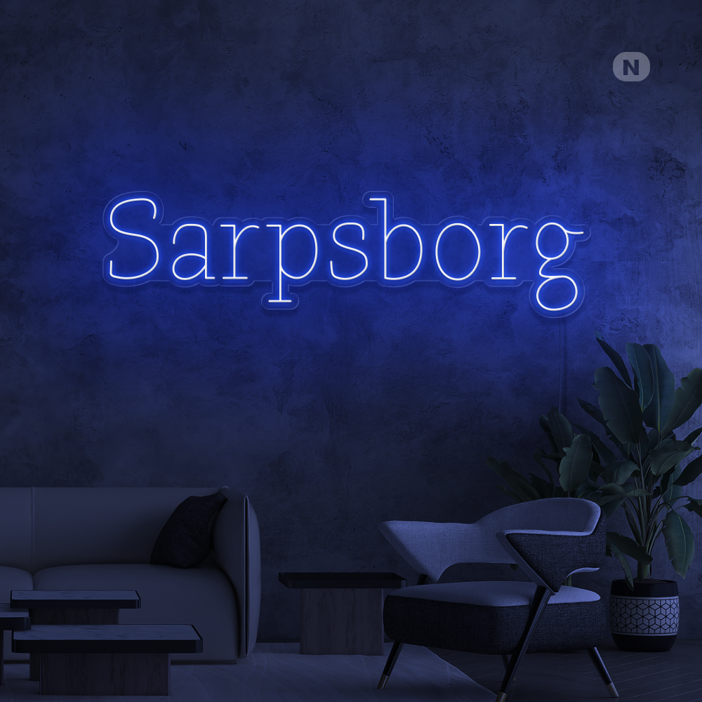 Neonskilt Sarpsborg