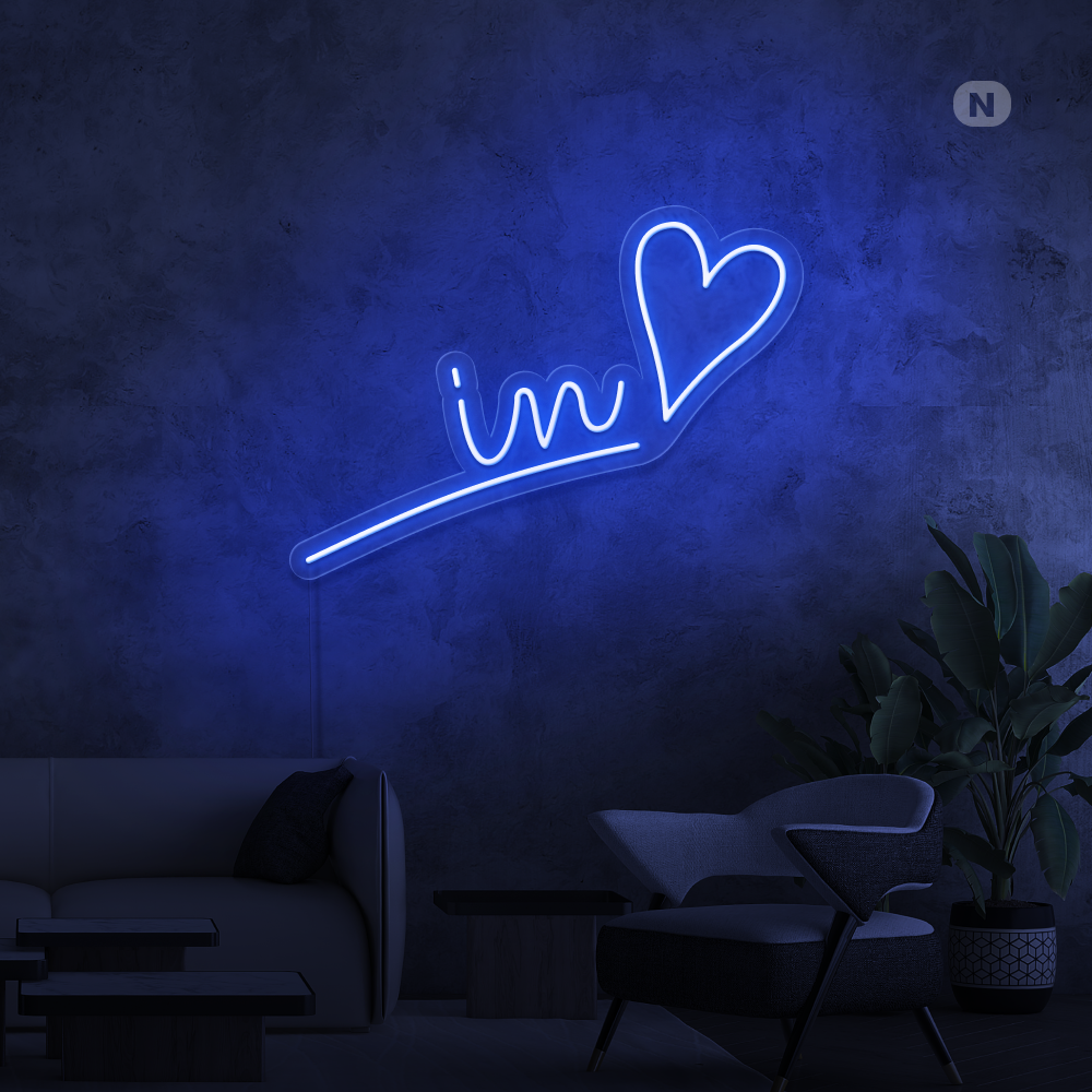 Neonskilt In Love