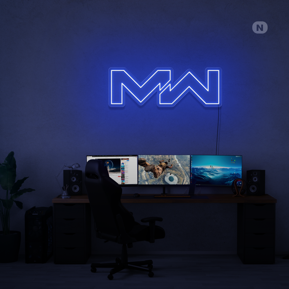 Neonskilt MW