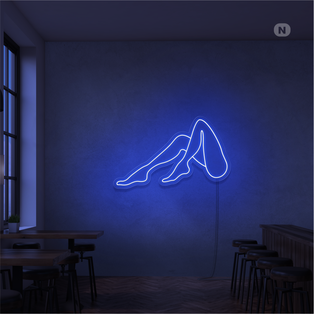Neonskilt Legs for kvinner