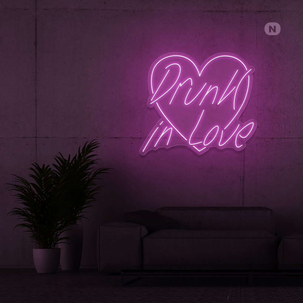 Neonskilt Drunk in Love