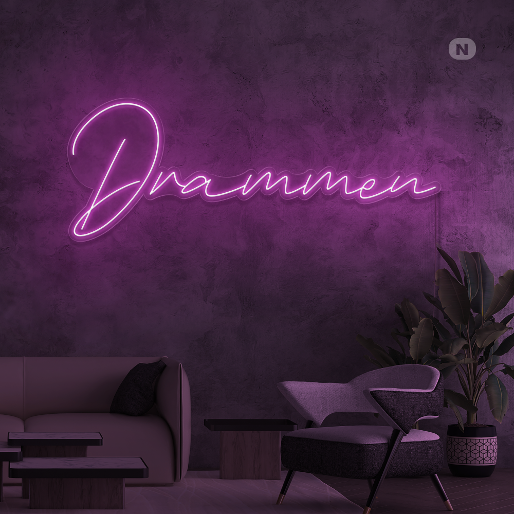 Neonskilt Drammen