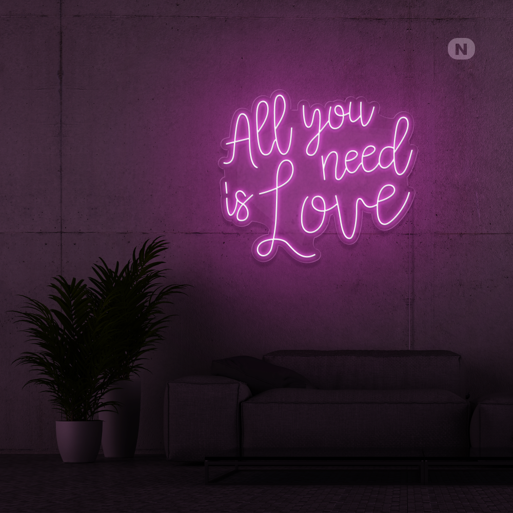 Neonskilt Love