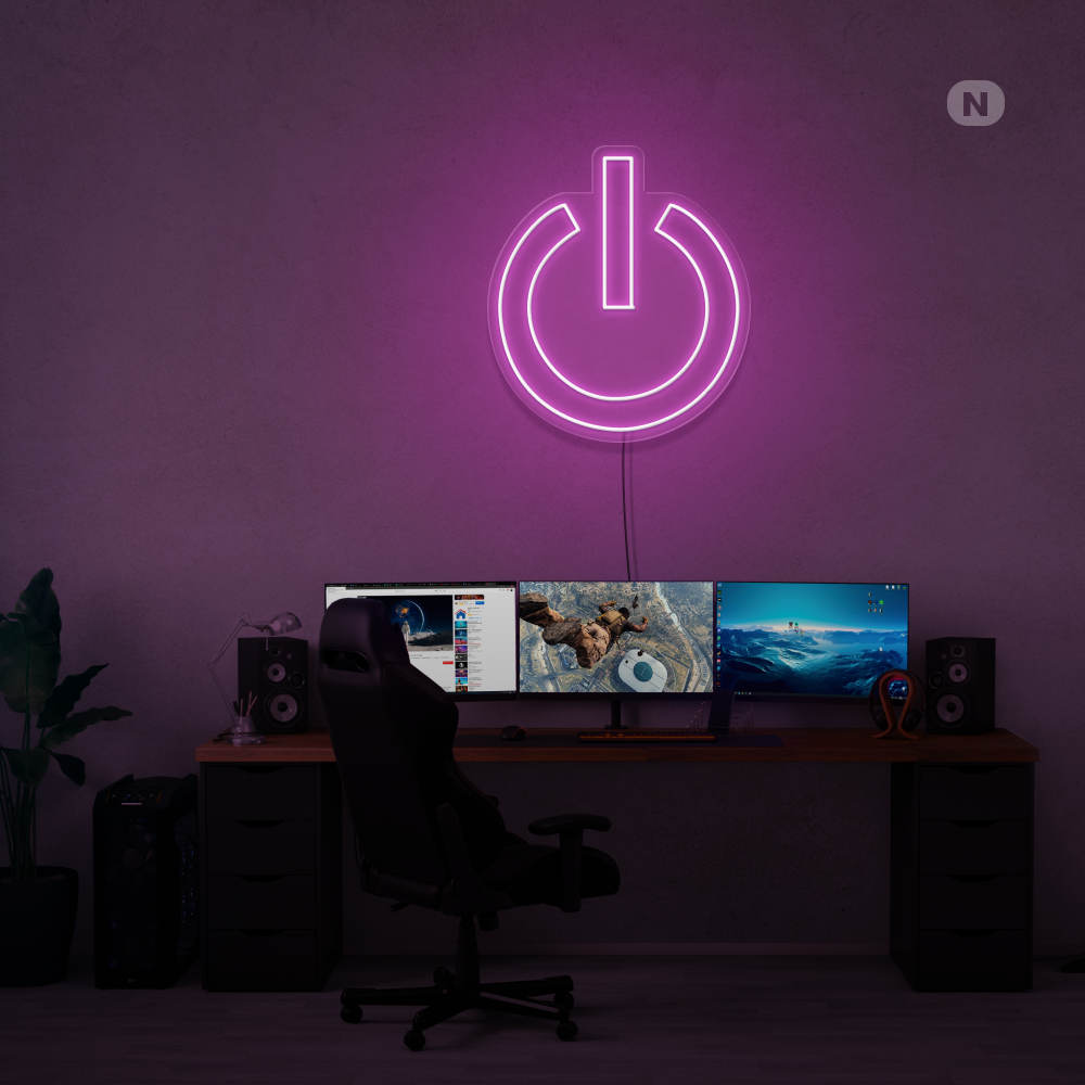 Neonskilt Power