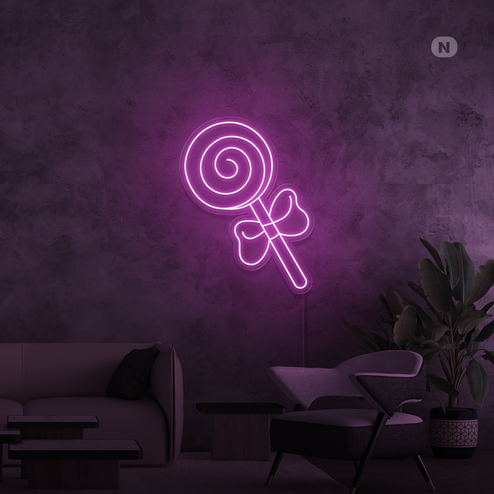 Neonskilt Lollipop