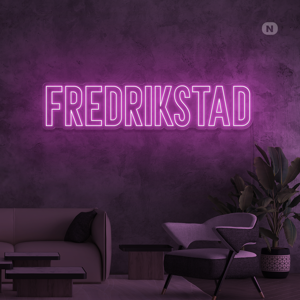 Neonskilt Fredrikstad