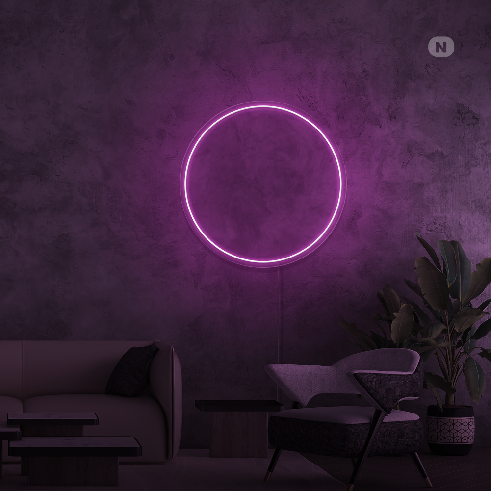Neonskilt ZEN Circle