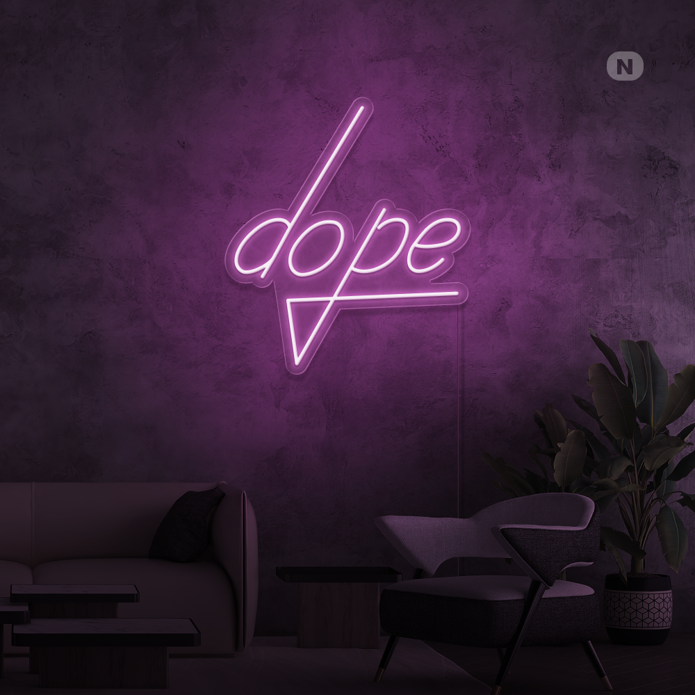 Neonskilt Dope