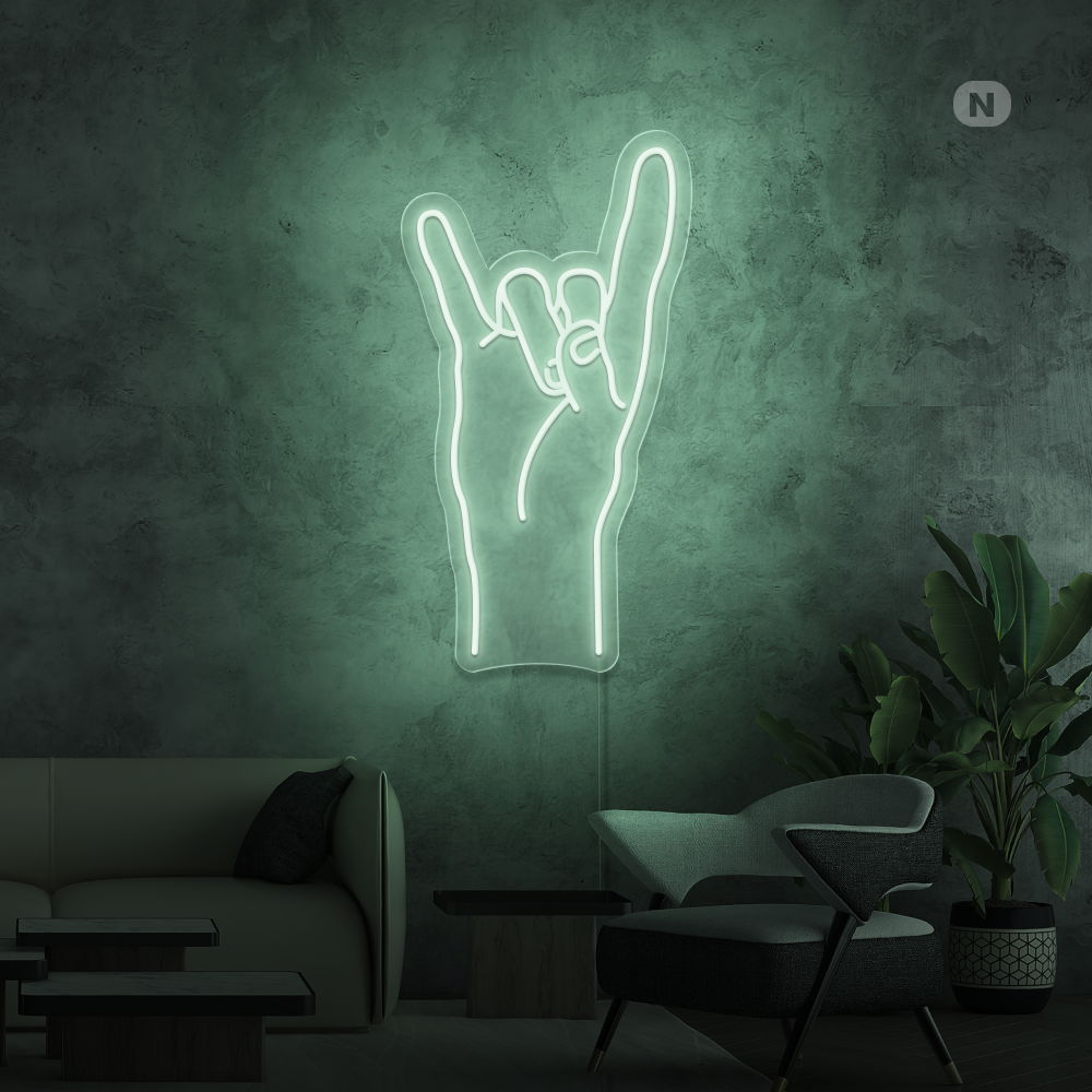 Neonskilt Rock & Roll
