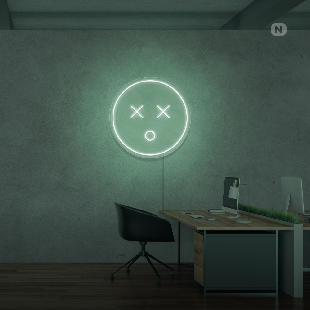 Neonskilt Emoji