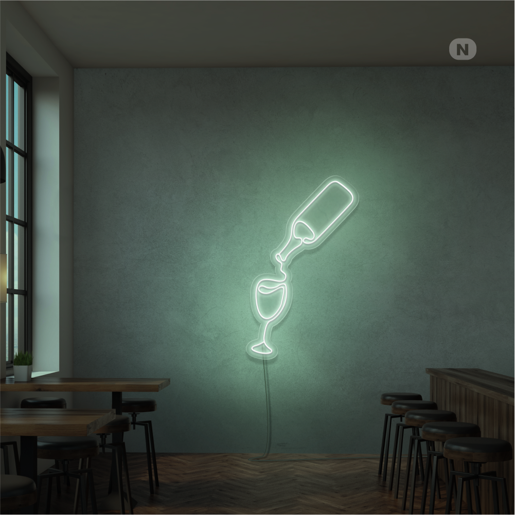 Neonskilt  Vinelsker