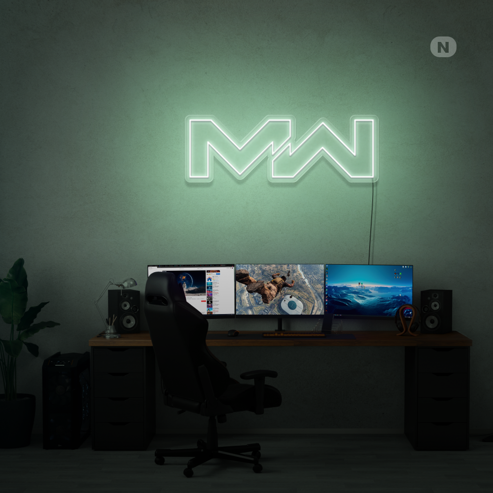 Neonskilt MW