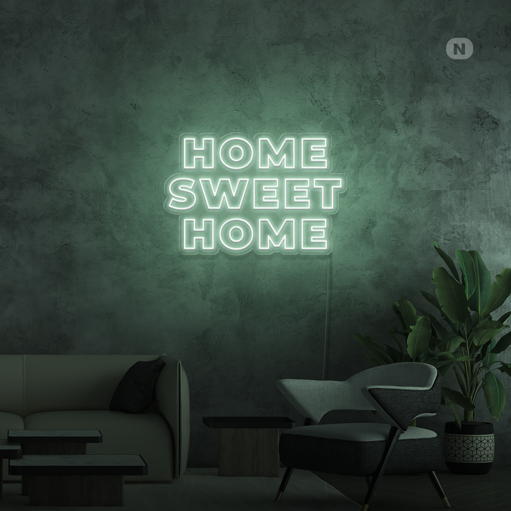 Neonskilt Home Sweet Home