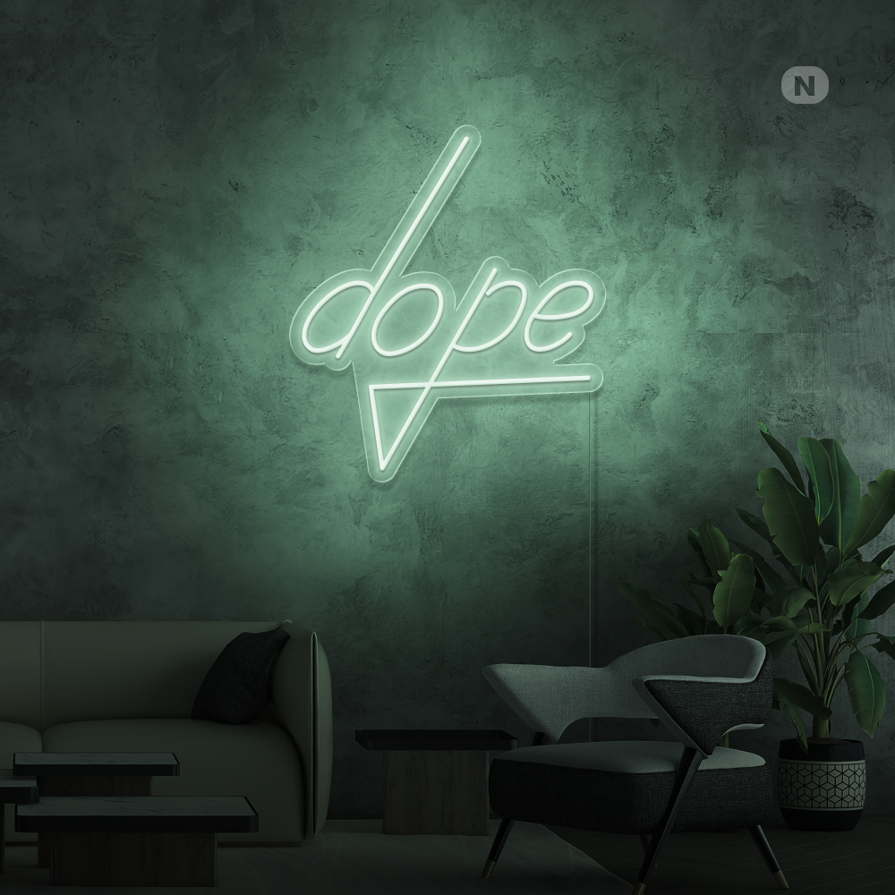 Neonskilt Dope
