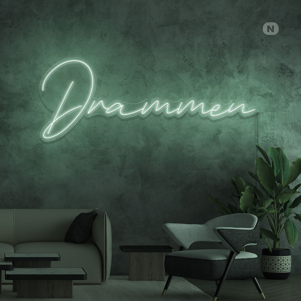 Neonskilt Drammen