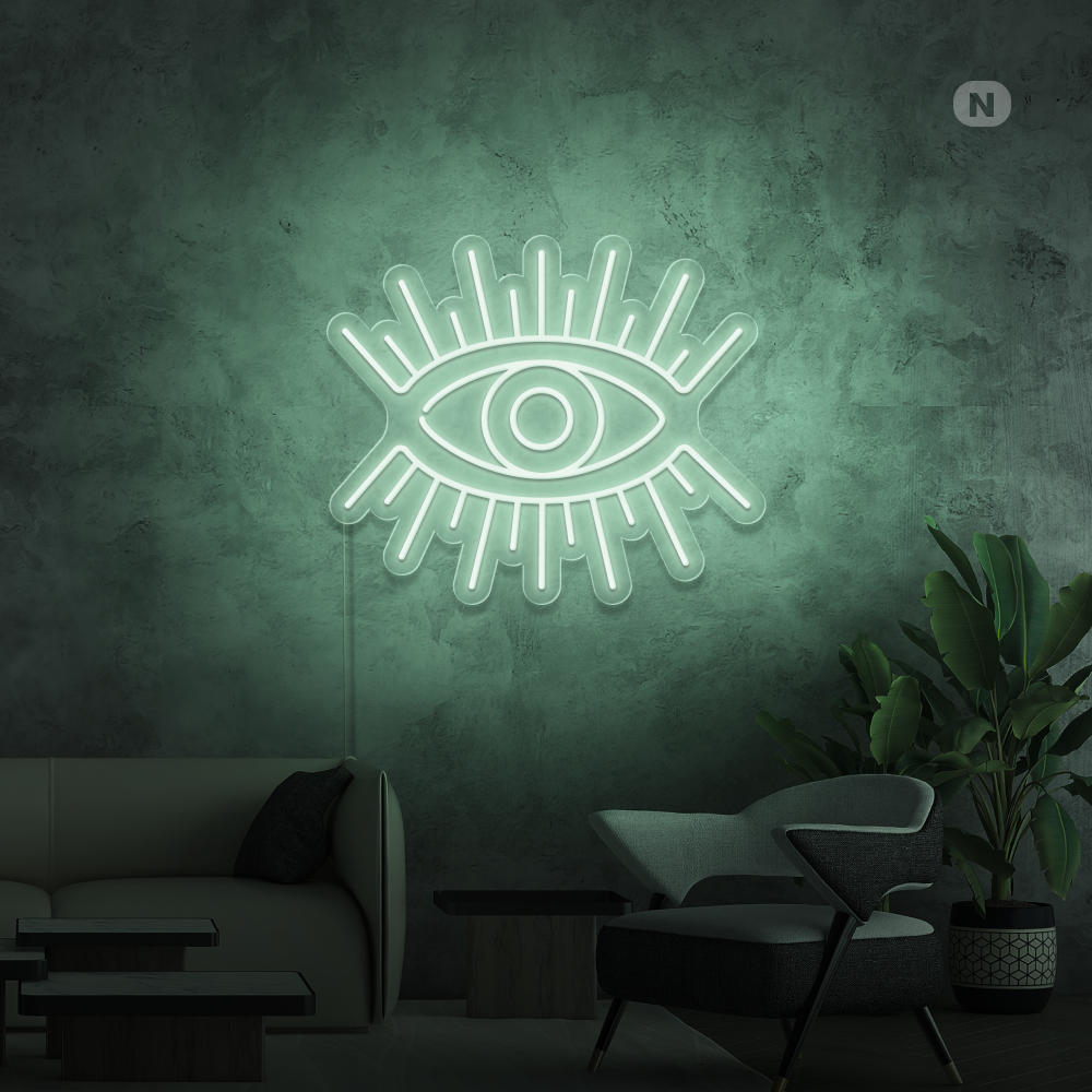 Neonskilt Kunstnerisk øye