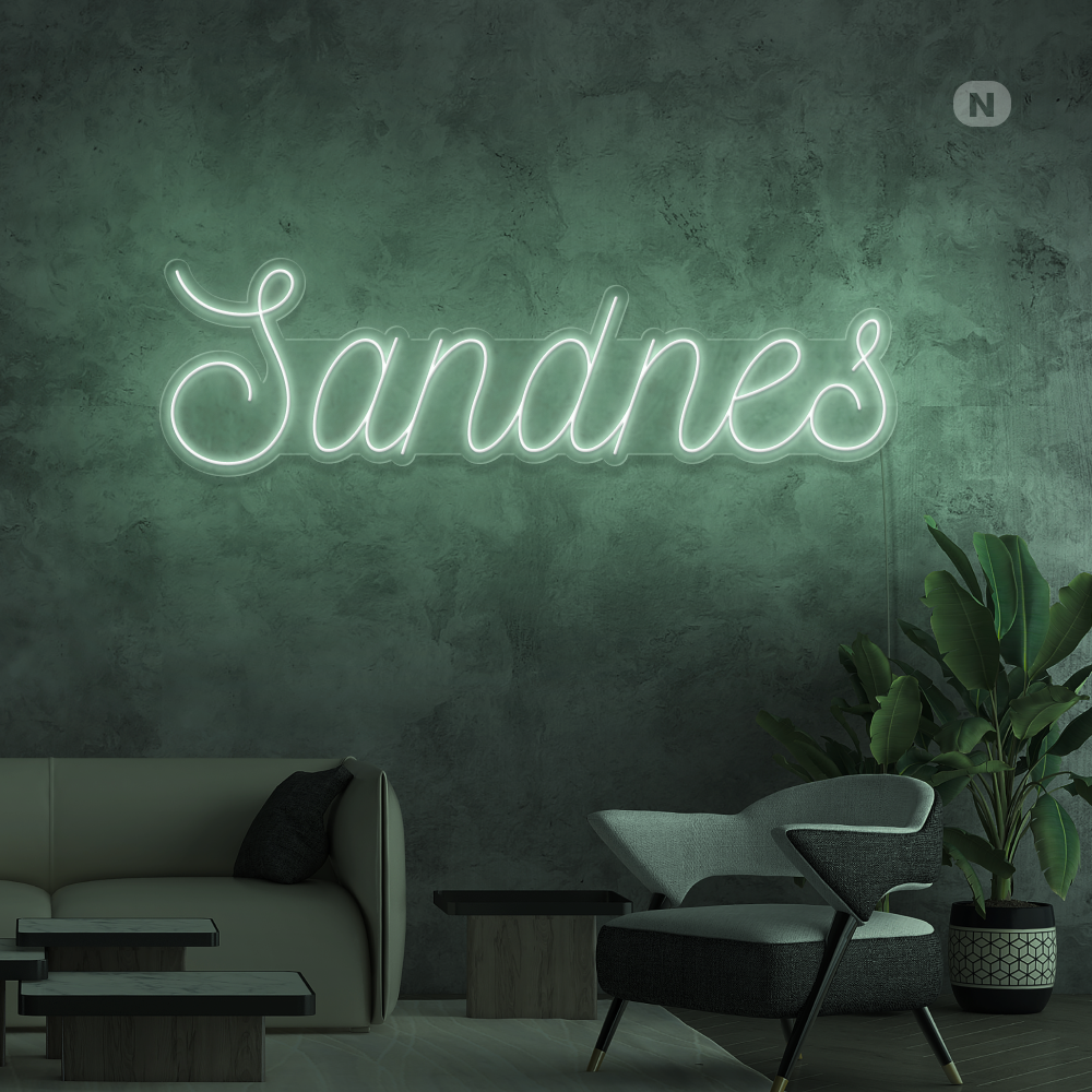 Neonskilt Sandnes