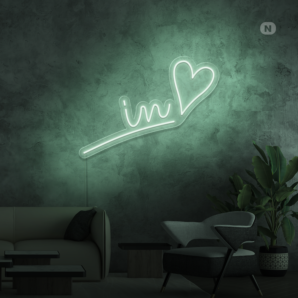 Neonskilt In Love