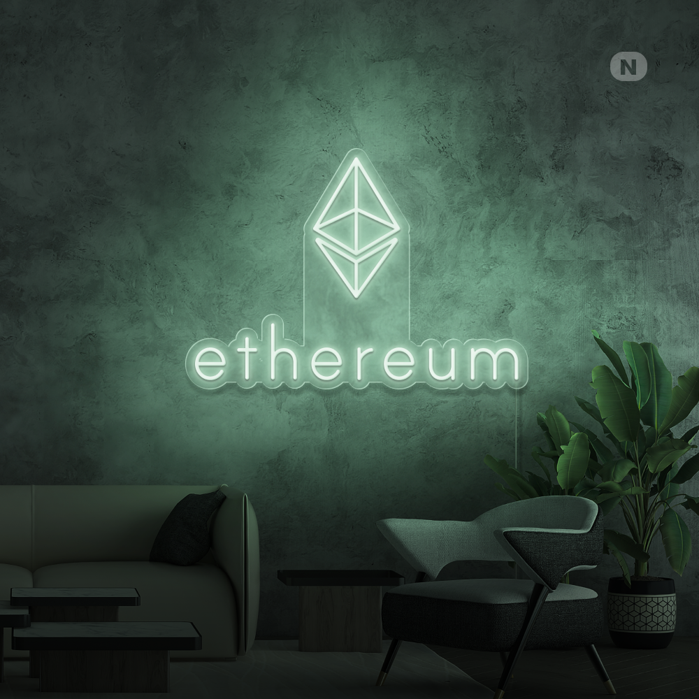 Neonskilt Ethereum