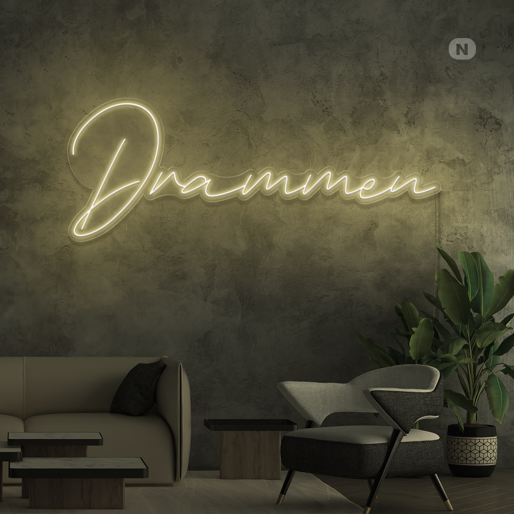 Neonskilt Drammen