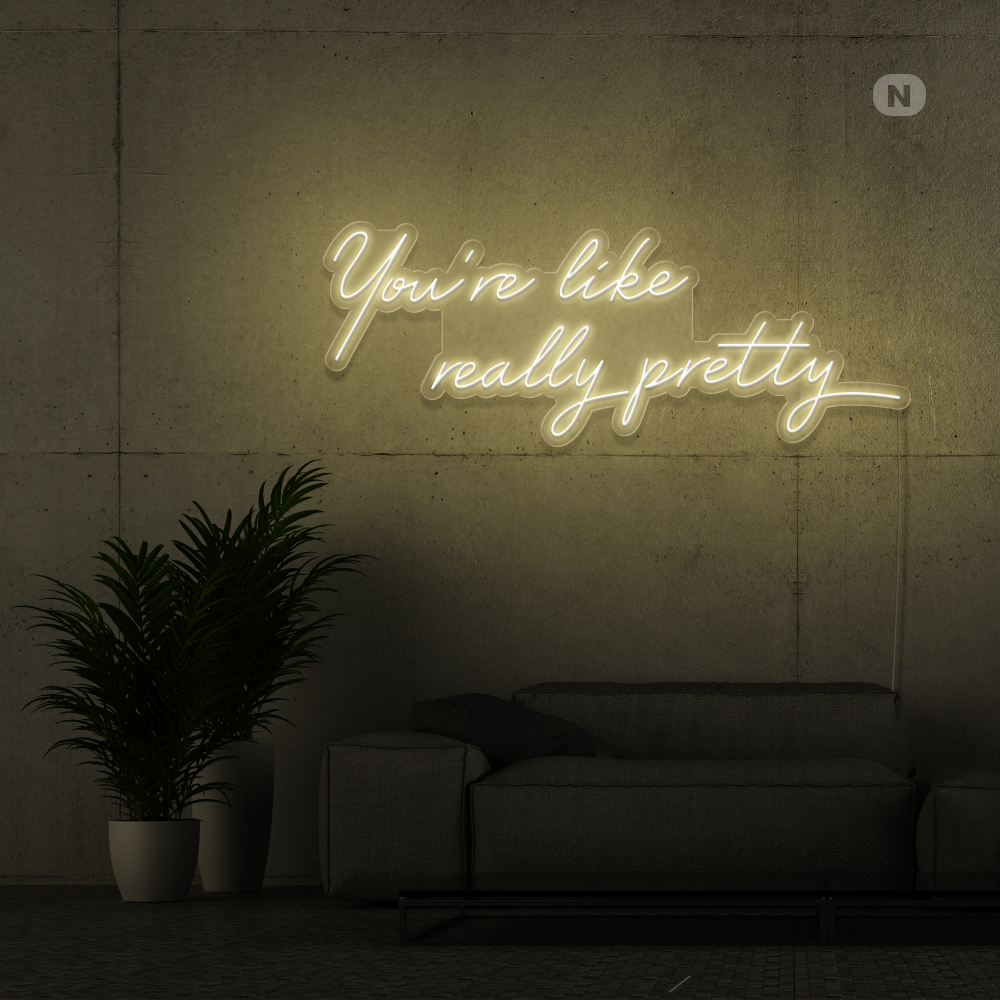 Neonskilt Life Quote