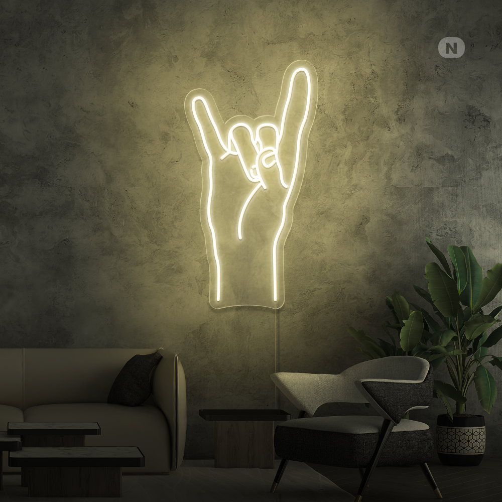 Neonskilt Rock & Roll