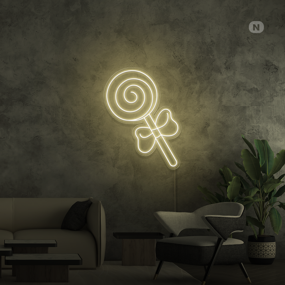 Neonskilt Lollipop